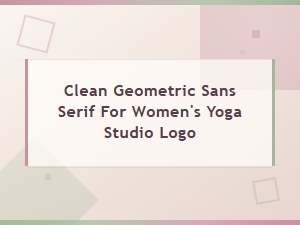 Aspire: a Geometric Sans Serif for Wellness Brands