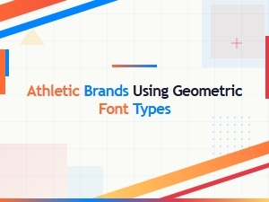 Athletic Brands Embrace Geometric Font Styles