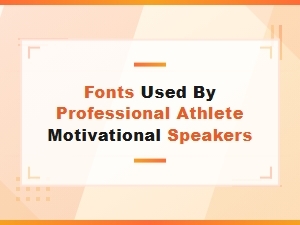 Athletic Motivation's Visual Voice: Professional Speaker Typography